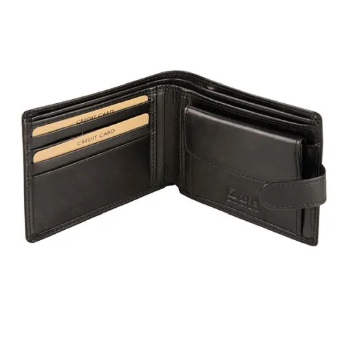 Wallet with Coin Purse & Tab Closure Wallet with Coin Purse & Tab Closure