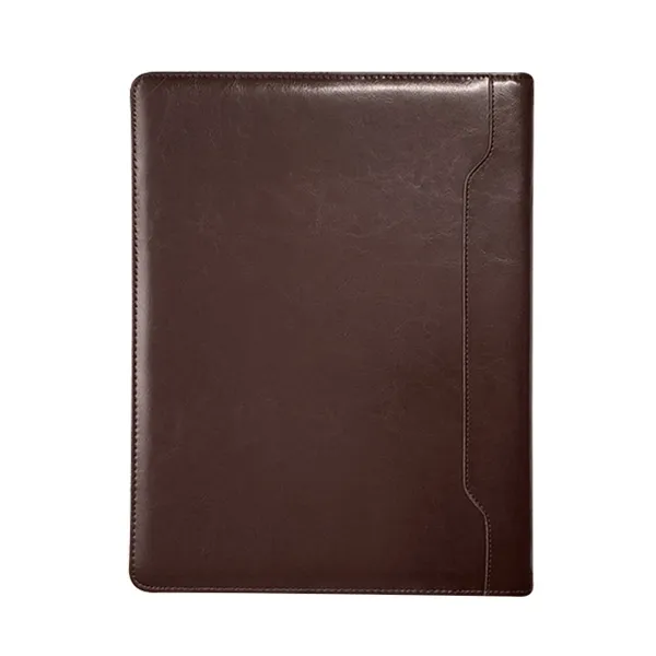 A4 Adpel Leather Zipped Folder A4 Adpel Leather Zipped Folder