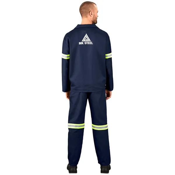 Technician 100% Cotton Conti Suit - Reflective Arms & Legs - Yellow Tape Technician 100% Cotton Conti Suit - Reflective Arms & Legs - Yellow Tape