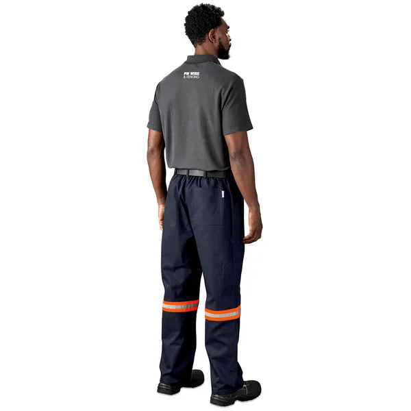 Artisan Premium 100% Cotton Pants - Reflective Legs - Orange Tape Artisan Premium 100% Cotton Pants - Reflective Legs - Orange Tape