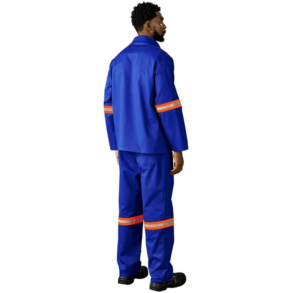Artisan Premium 100% Cotton Pants - Reflective Legs - Orange Tape Artisan Premium 100% Cotton Pants - Reflective Legs - Orange Tape