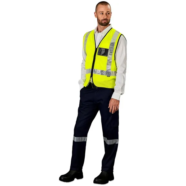Airport Hi-Viz Reflective Full Zip Vest Airport Hi-Viz Reflective Full Zip Vest