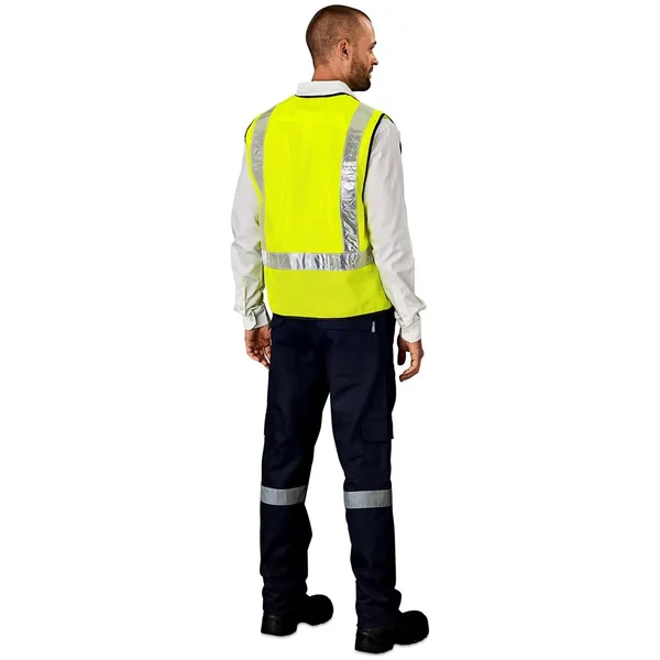 Airport Hi-Viz Reflective Full Zip Vest Airport Hi-Viz Reflective Full Zip Vest