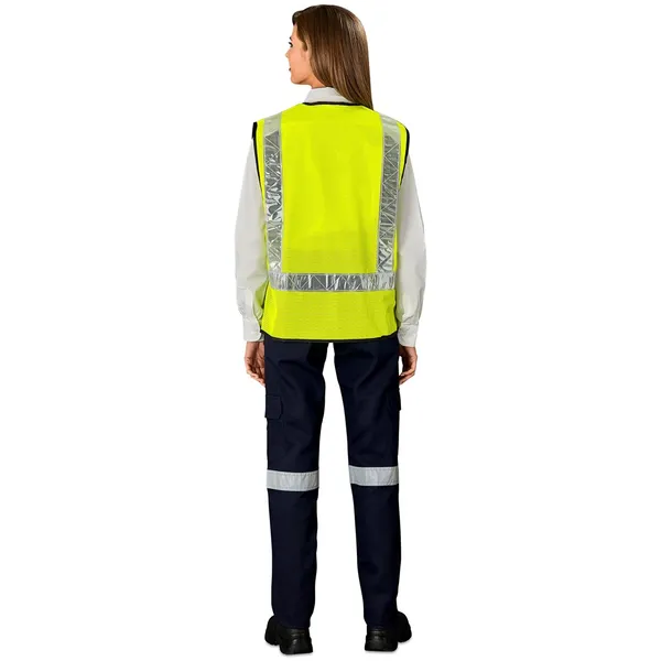 Airport Hi-Viz Reflective Full Zip Vest Airport Hi-Viz Reflective Full Zip Vest