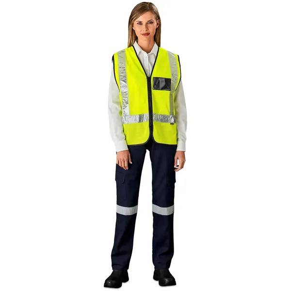 Airport Hi-Viz Reflective Full Zip Vest Airport Hi-Viz Reflective Full Zip Vest