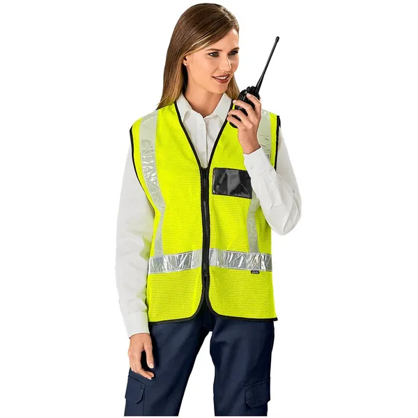 Airport Hi-Viz Reflective Full Zip Vest Airport Hi-Viz Reflective Full Zip Vest