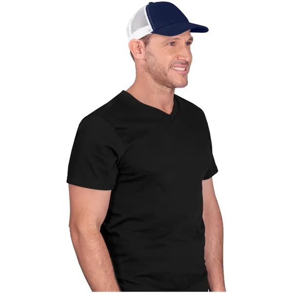 Trucker 5 Panel Cap - Navy Navy Trucker 5 Panel Cap - Navy Navy