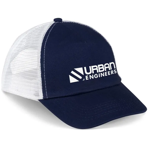 Trucker 5 Panel Cap - Navy Navy Trucker 5 Panel Cap - Navy Navy