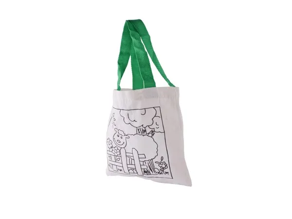 Mini Colour-In Design Cotton Bag Mini Colour-In Design Cotton Bag