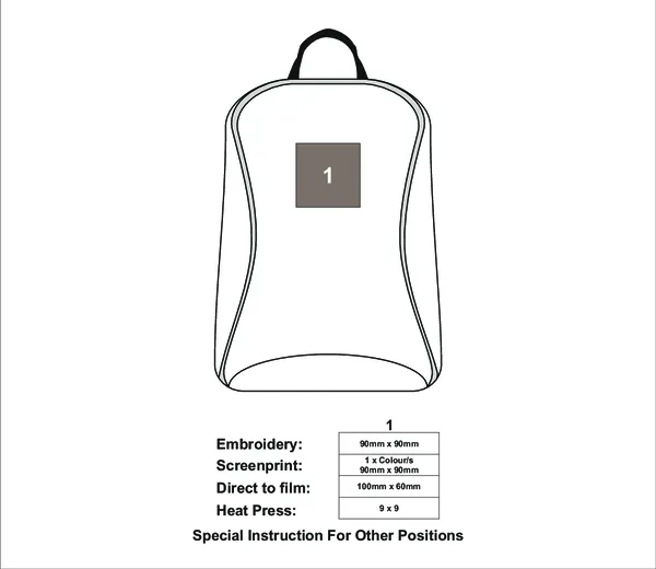 Curve and Arch Design Backpack Curve and Arch Design Backpack
