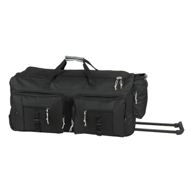 Dual Front Pocket Rolling Travel Duffel Dual Front Pocket Rolling Travel Duffel