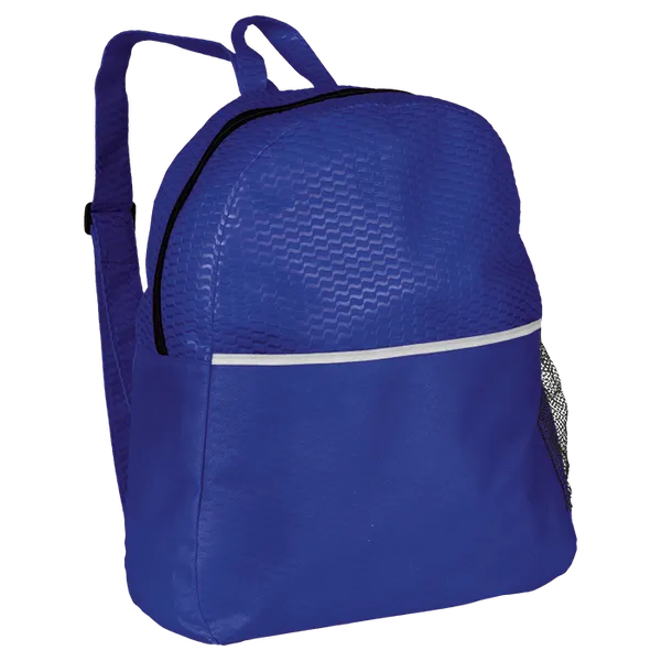 Wave Design Backpack Non-Woven Wave Design Backpack Non-Woven