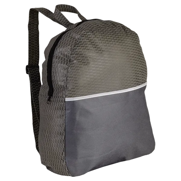 Wave Design Backpack Non-Woven Wave Design Backpack Non-Woven