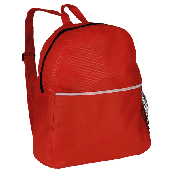 Wave Design Backpack Non-Woven Wave Design Backpack Non-Woven