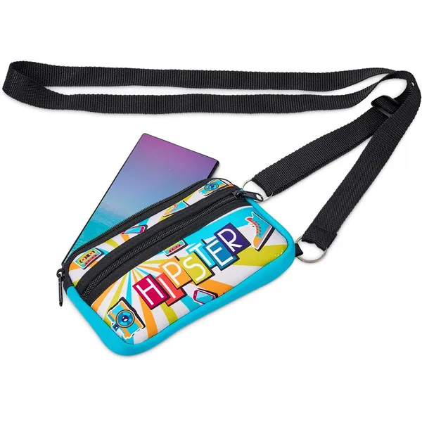 Hoppla Paarl Neoprene Cell Phone Pouch Hoppla Paarl Neoprene Cell Phone Pouch