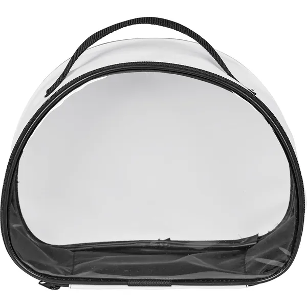 Hoppla Aloe Toiletry Bag With PVC Front Window Hoppla Aloe Toiletry Bag With PVC Front Window