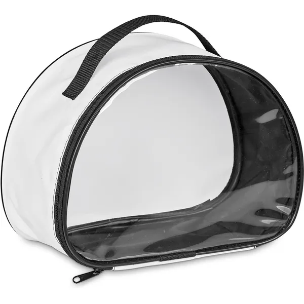 Hoppla Aloe Toiletry Bag With PVC Front Window Hoppla Aloe Toiletry Bag With PVC Front Window