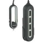 Whizzy 4 Port USB Car Charger Whizzy 4 Port USB Car Charger