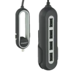 Whizzy 4 Port USB Car Charger Whizzy 4 Port USB Car Charger