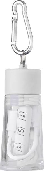 Bluetooth Earphones In Plastic Case Bluetooth Earphones In Plastic Case