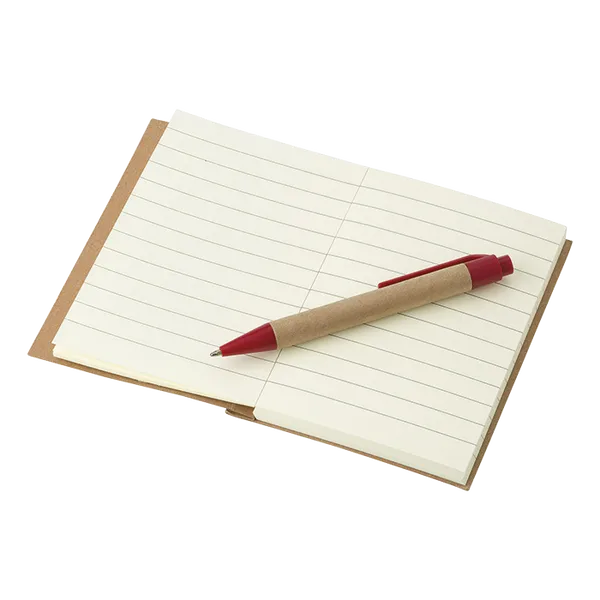 Mini Recycled Notebook and Pen Mini Recycled Notebook and Pen