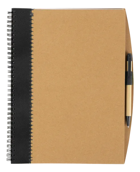Recycled Cardboard Notebook With Pen Recycled Cardboard Notebook With Pen