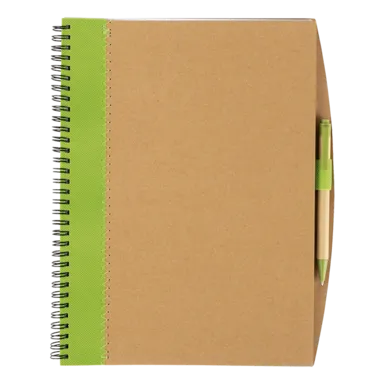 Recycled Cardboard Notebook With Pen Recycled Cardboard Notebook With Pen