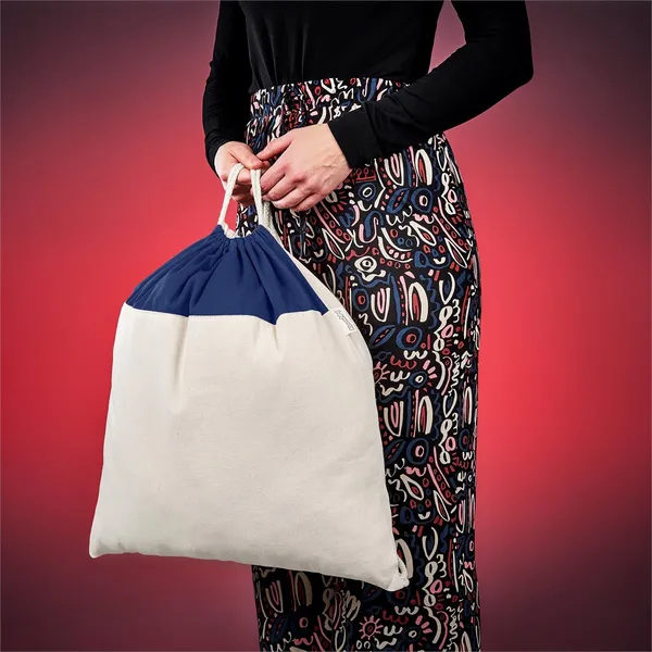 Kooshty Dominica Jumbo Cotton Drawstring Bag Kooshty Dominica Jumbo Cotton Drawstring Bag