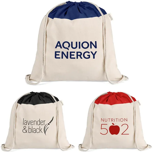 Kooshty Dominica Jumbo Cotton Drawstring Bag Kooshty Dominica Jumbo Cotton Drawstring Bag