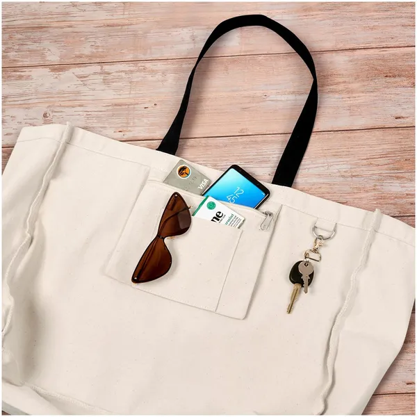 Kooshty Barbados Large Cotton Beach Bag Kooshty Barbados Large Cotton Beach Bag