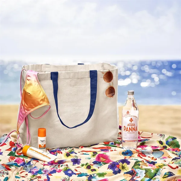 Kooshty Barbados Large Cotton Beach Bag Kooshty Barbados Large Cotton Beach Bag