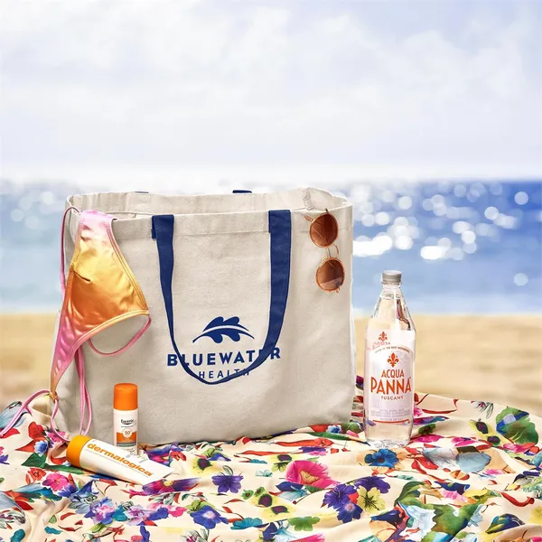 Kooshty Barbados Large Cotton Beach Bag Kooshty Barbados Large Cotton Beach Bag