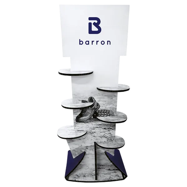 Barron 6 Level Shoe Display Stand Barron 6 Level Shoe Display Stand