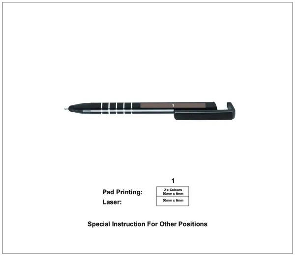Idris Mobile Holder With Pen Idris Mobile Holder With Pen