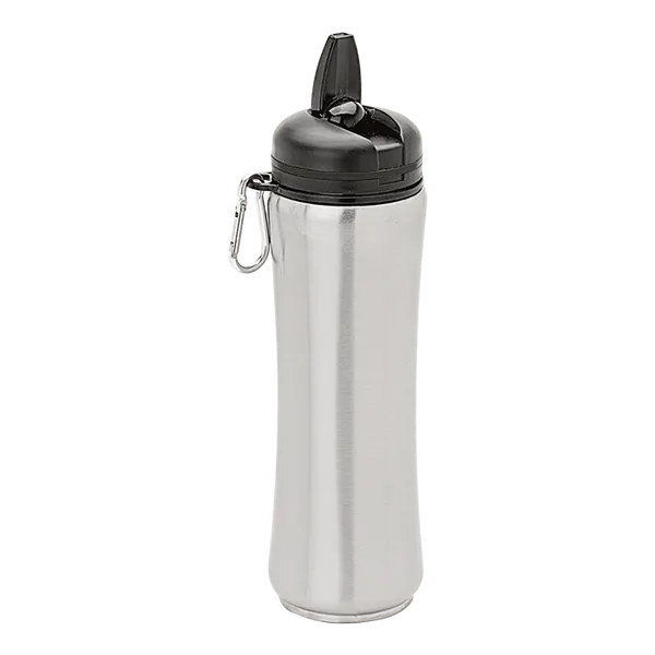 750ml Stainless Steel Bottle with Carabiner 750ml Stainless Steel Bottle with Carabiner
