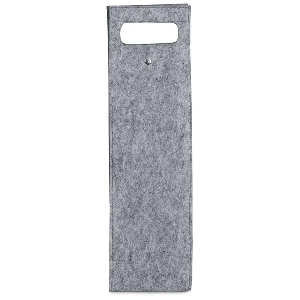 Hoppla Velto RPET Felt Single Wine Bottle Carrier Hoppla Velto RPET Felt Single Wine Bottle Carrier