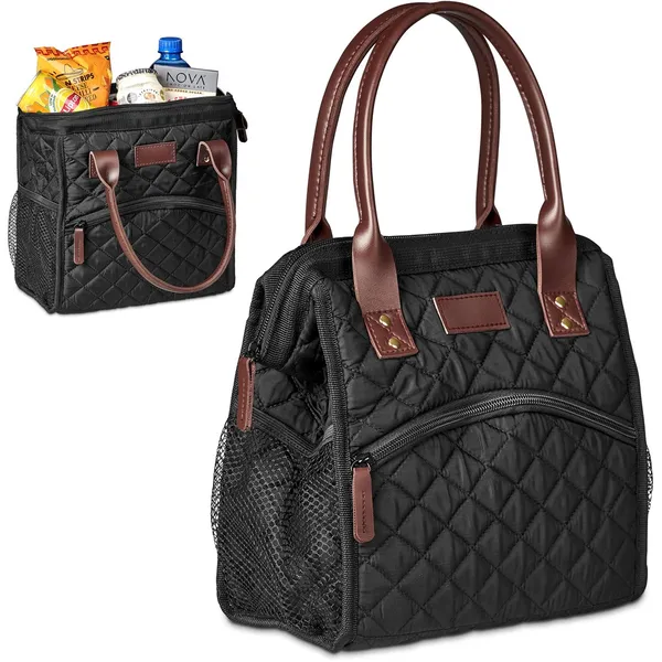 Kate Quilted 12-Can Lunch Cooler Kate Quilted 12-Can Lunch Cooler