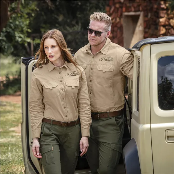 Mens Long Sleeve Mawenzi Twill Shirt Mens Long Sleeve Mawenzi Twill Shirt