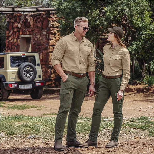 Mens Long Sleeve Mawenzi Twill Shirt Mens Long Sleeve Mawenzi Twill Shirt