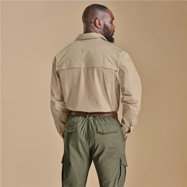 Mens Long Sleeve Mawenzi Twill Shirt Mens Long Sleeve Mawenzi Twill Shirt