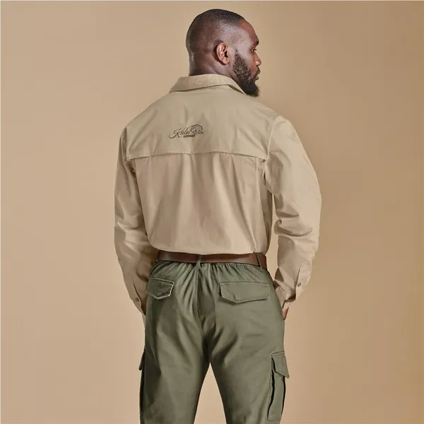 Mens Long Sleeve Mawenzi Twill Shirt Mens Long Sleeve Mawenzi Twill Shirt