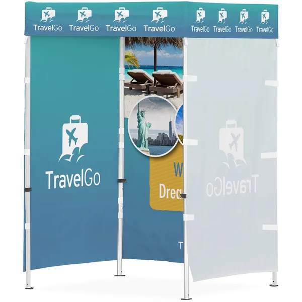 Ovation Sublimated Gazebo 1.5m X 1.5m - 3 Full-Wall Skins Ovation Sublimated Gazebo 1.5m X 1.5m - 3 Full-Wall Skins