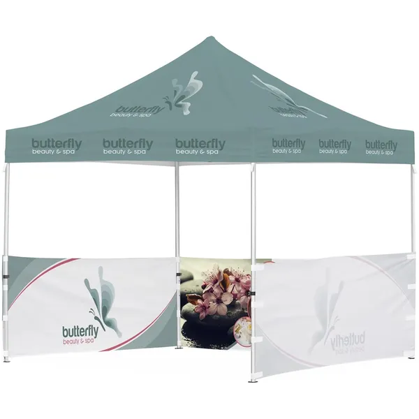 Ovation Sublimated Gazebo 3m X 3m - 3 Half-Wall Skins Ovation Sublimated Gazebo 3m X 3m - 3 Half-Wall Skins