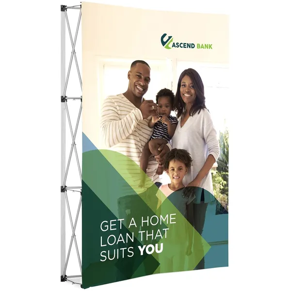 Legend Curved Banner Wall 1.45m x 2.25m Legend Curved Banner Wall 1.45m x 2.25m