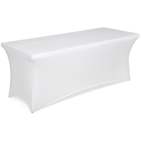 Ovation Spandex Stretch Slip-Over Tablecloth Ovation Spandex Stretch Slip-Over Tablecloth
