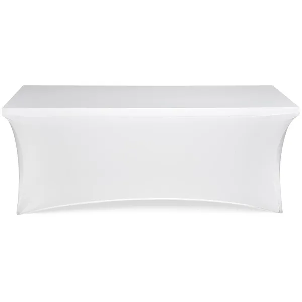 Ovation Spandex Stretch Slip-Over Tablecloth Ovation Spandex Stretch Slip-Over Tablecloth
