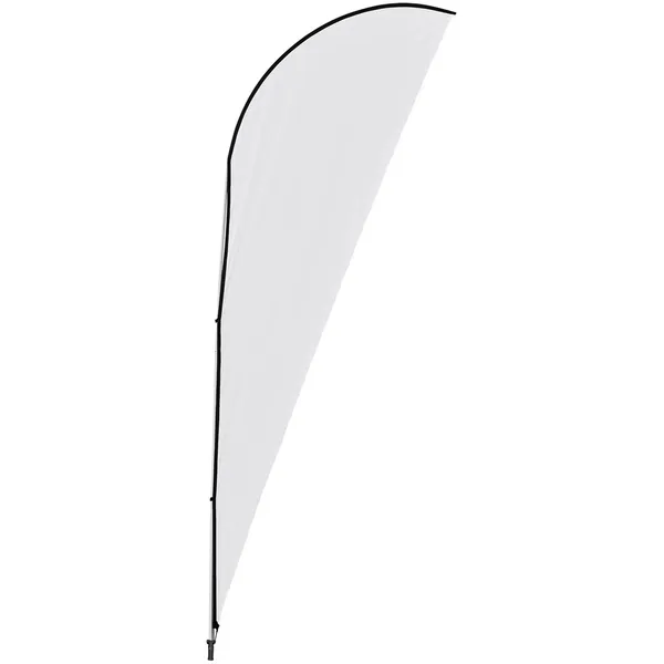 Legend 4M Sublimated Sharkfin Double-Sided Flying Banner - 1 complete unit Legend 4M Sublimated Sharkfin Double-Sided Flying Banner - 1 complete unit