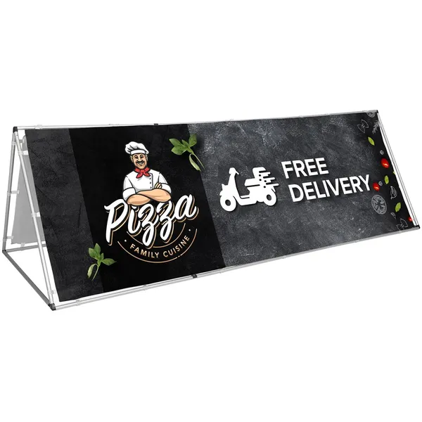 Ovation Sublimated A-Frame With Fabric Print 3m X 1m Ovation Sublimated A-Frame With Fabric Print 3m X 1m