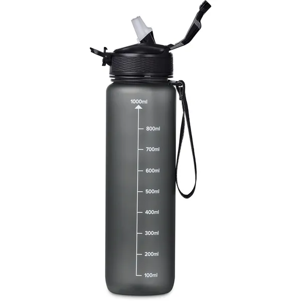 Eva & Elm Neptune Plastic Water Bottle - 1 Litre Eva & Elm Neptune Plastic Water Bottle - 1 Litre