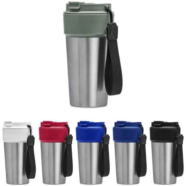 Kooshty Amigo Stainless Steel & Plastic Double-Wall Tumbler - 500ml Kooshty Amigo Stainless Steel & Plastic Double-Wall Tumbler - 500ml